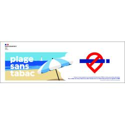 Bâche PVC interdiction de fumer