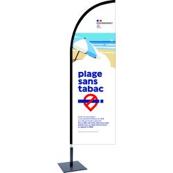 Voile plume interdiction de fumer