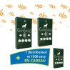 2 distributeurs sacs hygiène canine Distri'prop : 1 offert