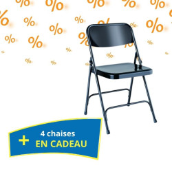 16 chaises pliantes Nevada + 4 chaises en cadeau