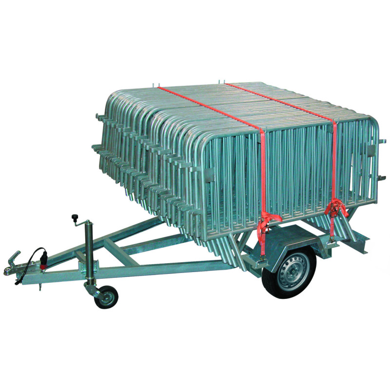 remorque pour barrière de police Vauban