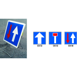 panneau temporaire d'indication type CK
