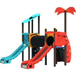 structure de jeux extérieurs Tropico