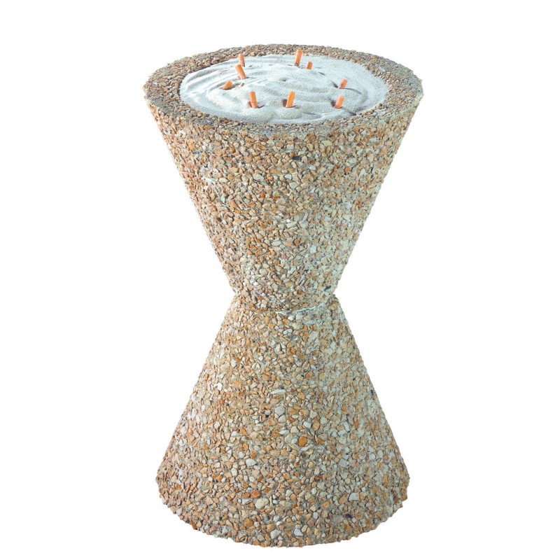 cendrier béton Aigrette cendrier béton Aigrette