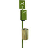 RAL 6003, corbeille en option
