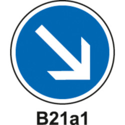 panneaux routiers souples J5 & B21