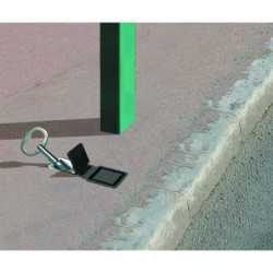 système d'amovibilité pour barrière de ville