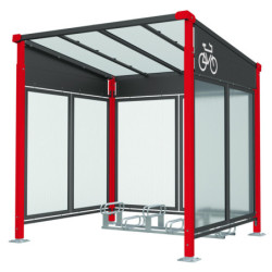 abri 2 roues acier Milou