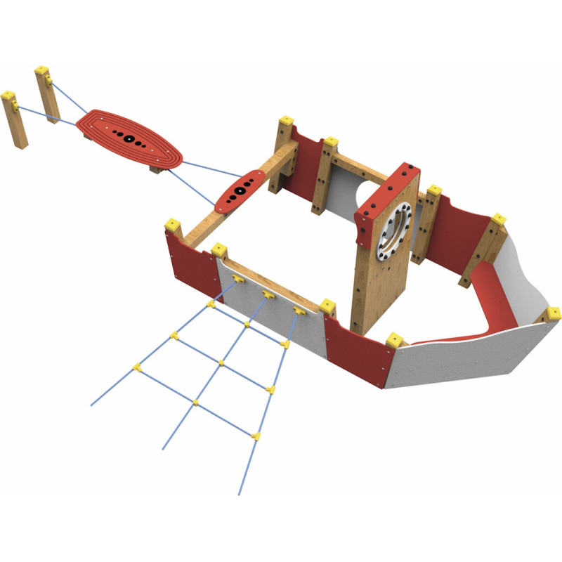 navire aire de jeux L'Amiral navire aire de jeux L'Amiral
