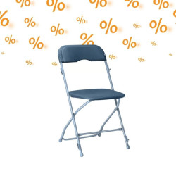 48 chaises pliantes de collectivité Lucie