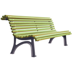 banc pour jardin public Occitanie