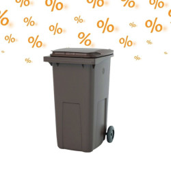 Prix Discount conteneur roulant biodéchets Korok