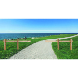 double barrières coulissantes Forestière