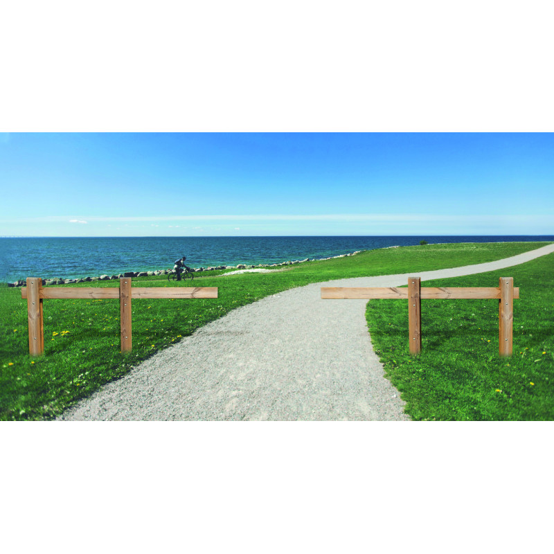 double barrières coulissantes Forestière