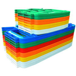 40 barrières de sécurité polypro