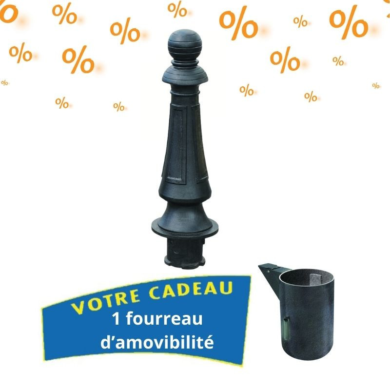 10 bornes fonte Provence + 1 fourreau offert