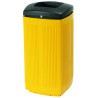 5 bancs publics plastique Natura + 1 corbeille offerte