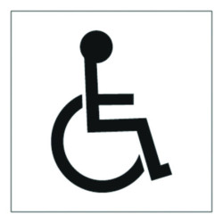 pochoir marquage route