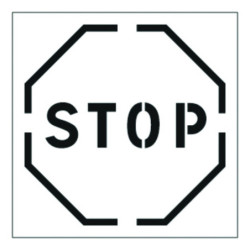 pochoir marquage route