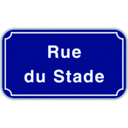 Panneau de rue