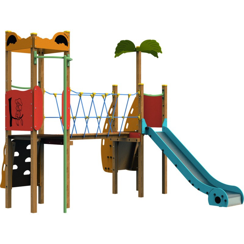 structure multijeux L'Île au trésor