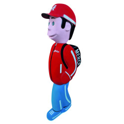 personnage 3D sécurité enfants