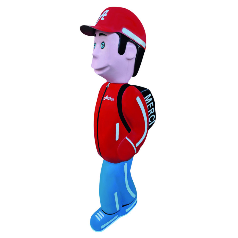 personnage 3D sécurité enfants