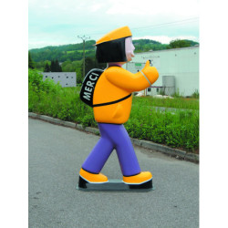 personnage 3D sécurité enfants