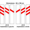 BALISE DE PASSAGE À NIVEAU J10