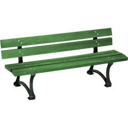 banc public plastique recyclé Détente