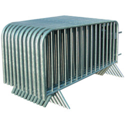 barrière de foule 14 et 18 barreaux