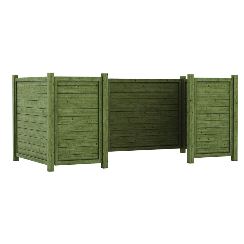 cache-conteneurs bois Annecy