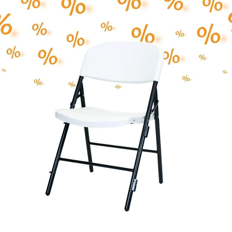 30 chaises polyéthylène pliantes Uria