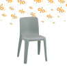 12 chaises Denver empilables M2
