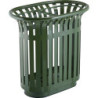corbeille extérieure recyclage Tulipe double