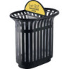corbeille extérieure recyclage Tulipe double
