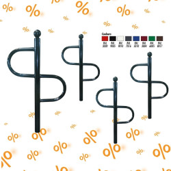 4 supports vélos "S"