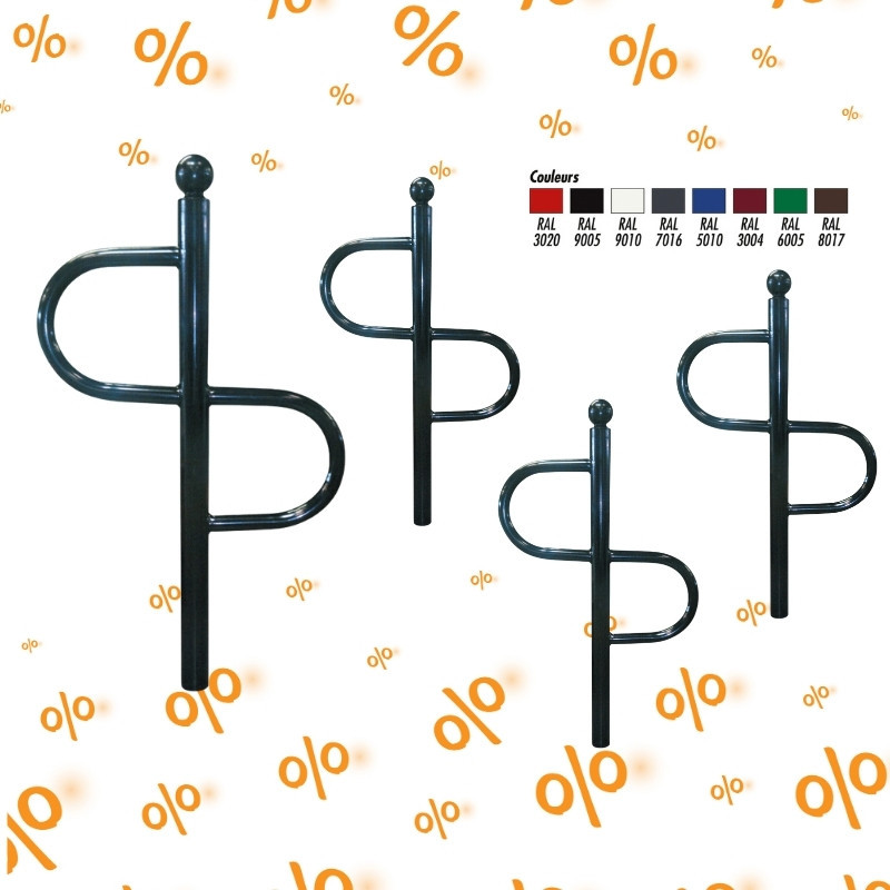 4 supports vélos "S"