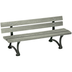 banc public plastique recyclé Détente