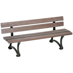 banc public plastique recyclé Détente