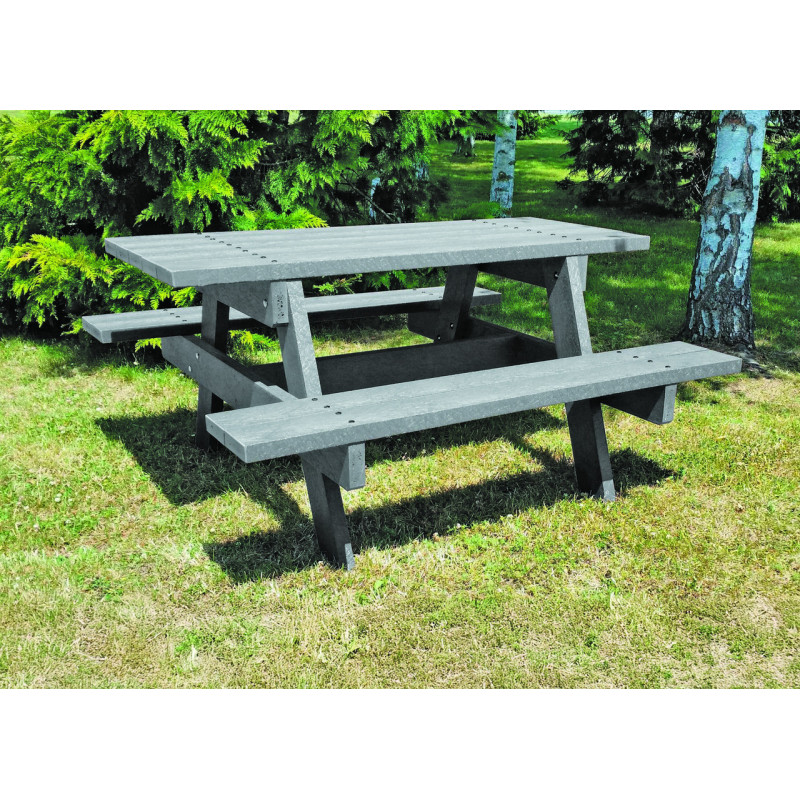 table de pique-nique résistante Brague Discount