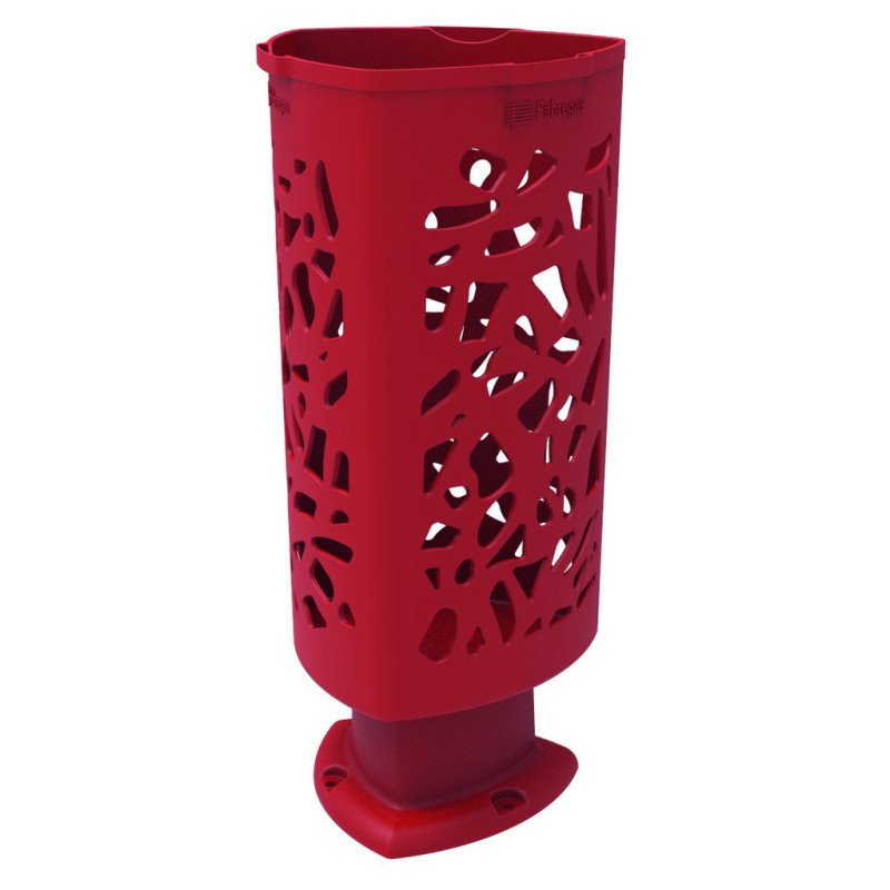 Corbeille de rue plastique Scuderia