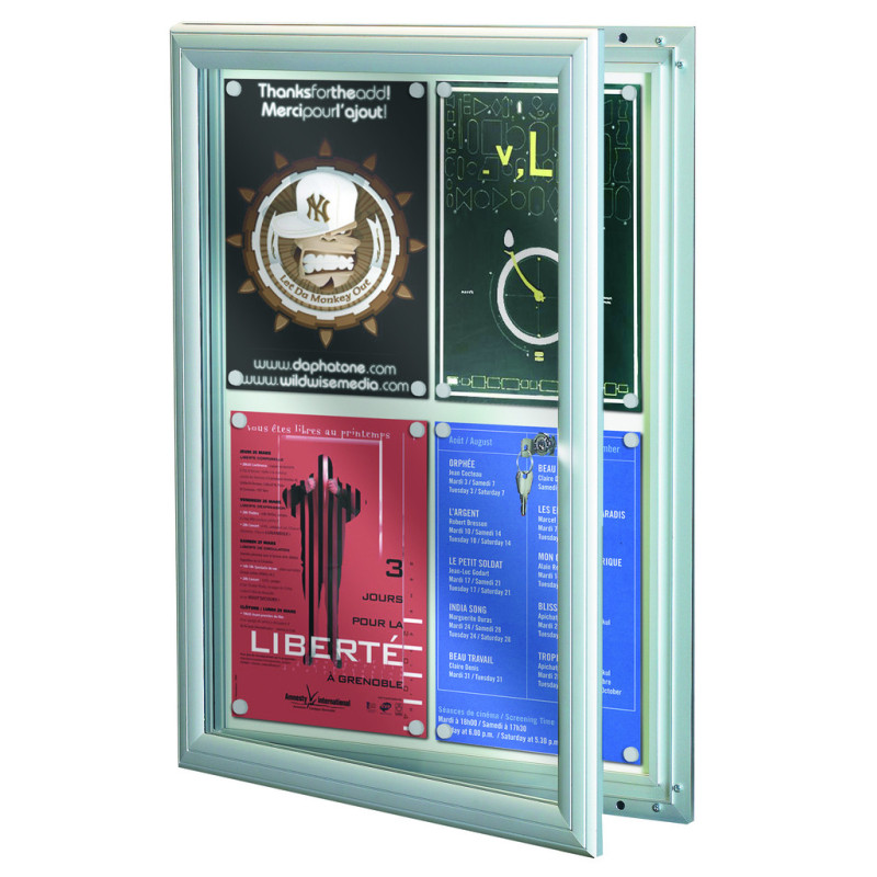 vitrine d'affichage Reverso Discount