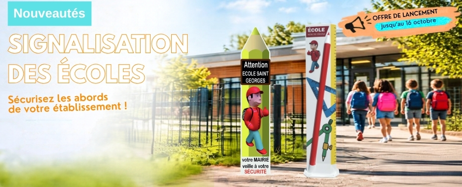 Signalisation des écoles : 2 nouveautés pour renforcer la sécurité des enfants